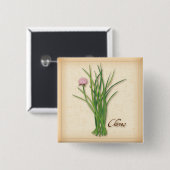 チーブスハーブボタン 缶バッジ (正面&裏面)