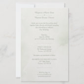 チープバジェットトレンディーシックワイルド結婚フラワーズ (裏面)