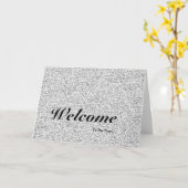 チーミニマルムへようこそ カード (黄色い花)