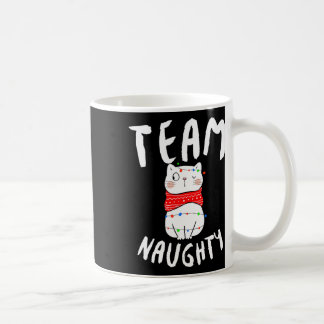 チームいけなマおもしろいッチファミリークリスマス コーヒーマグカップ
