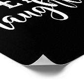 チームいけな – チームおもしろいニースChristmas Ma ポスター (角)