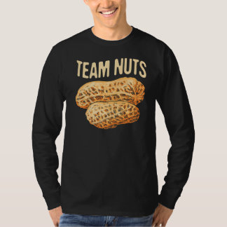 チームおもしろいナッツTeam Boy Gender Reveal おもしろい Boys Tシャツ
