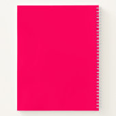 チームおもしろいノートパーソナライズされたOffice会議 ノートブック (裏面)