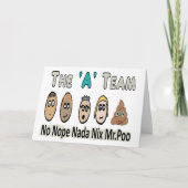 チームおもしろいワーク カード (正面)