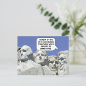 チームおもしろいワーク ポストカード (スタンド正面)