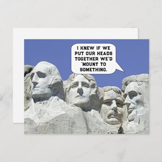 チームおもしろいワーク ポストカード (正面/裏面)