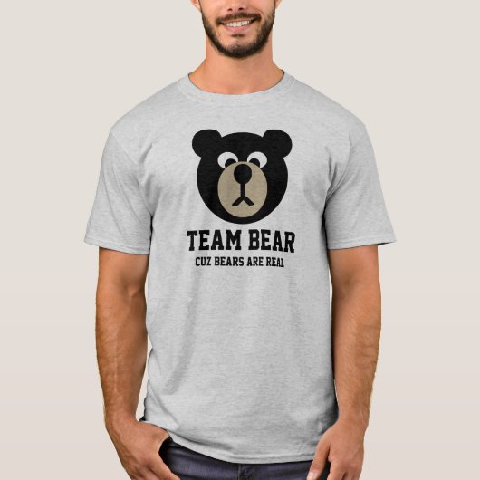 チームくま Tシャツ (正面)