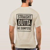 チームごみネズミ Tシャツ (裏面)