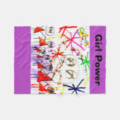 チームすごいブランケット フリースブランケット (正面(横))