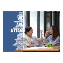 チームで一つ Inspirational Wall Art for Offices