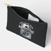 チームと選手名入りサッカーグッズ アクセサリーポーチ (見開き)
