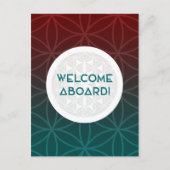 チームにようこそ 神聖な幾何学 ポストカード (正面)