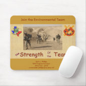 …チームに加わって下さい マウスパッド (マウス)