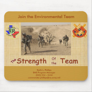 …チームに加わって下さい マウスパッド