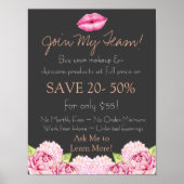 チームに参加する – Lipsenseの表示サイン ポスター (正面)