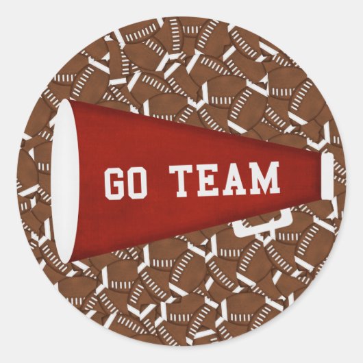 チームに移動 ラウンドシール (正面)