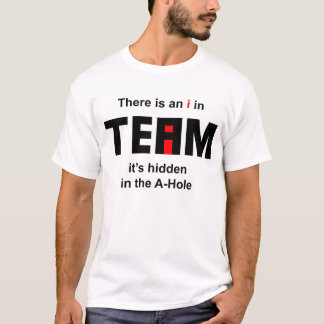 チームにIがあります Tシャツ