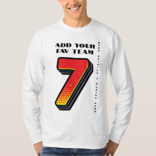 チームのお気に入りの作成7サッカー/サッカー Tシャツ