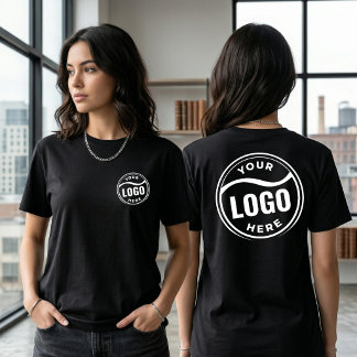 チームのためのユニークなパーソナライズロゴデザインシャツ Tシャツ