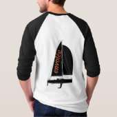 チームのシャットダウンとドライブの長袖シャツ Tシャツ (裏面)