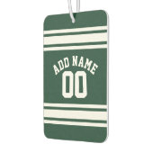 チームのジャージーと名前をカスタムすると番号 カーエアーフレッシュナー (左)