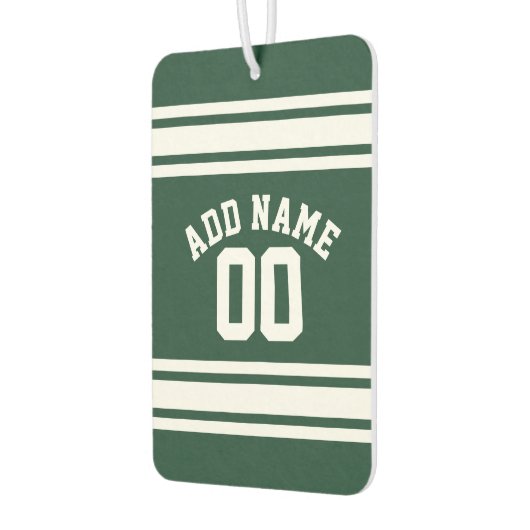 チームのジャージーと名前をカスタムすると番号 カーエアーフレッシュナー (左)