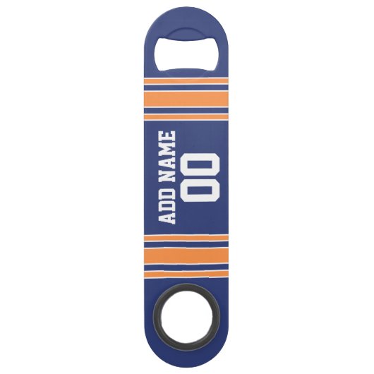 チームのジャージーと名前をカスタムすると番号 スピード栓抜き (正面)