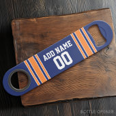 チームのジャージーと名前をカスタムすると番号 スピード栓抜き