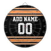 チームのジャージーと名前をカスタムすると番号 ダーツボード (正面)
