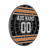 チームのジャージーと名前をカスタムすると番号 ダーツボード (正面左)