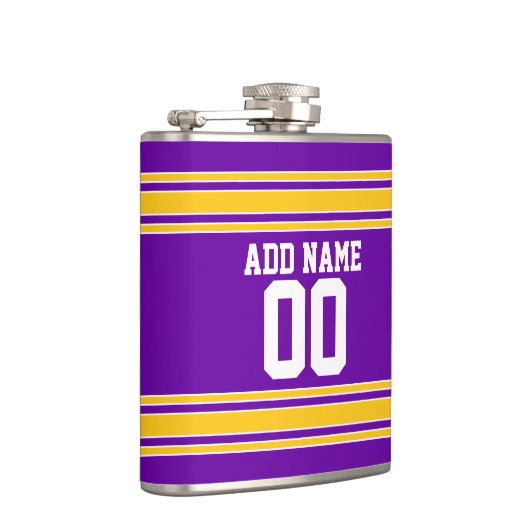 チームのジャージーと名前をカスタムすると番号 フラスク (右)