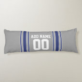 チームのジャージーと名前をカスタムすると番号 ボディピロー (裏面)