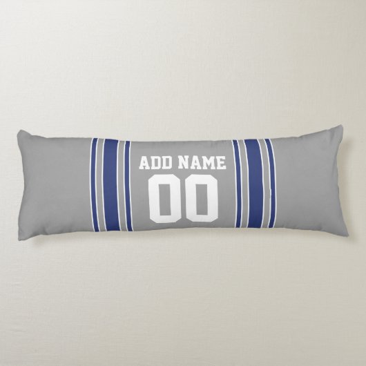チームのジャージーと名前をカスタムすると番号 ボディピロー (裏面)