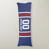 チームのジャージーと名前をカスタムすると番号 ボディピロー (正面縦)