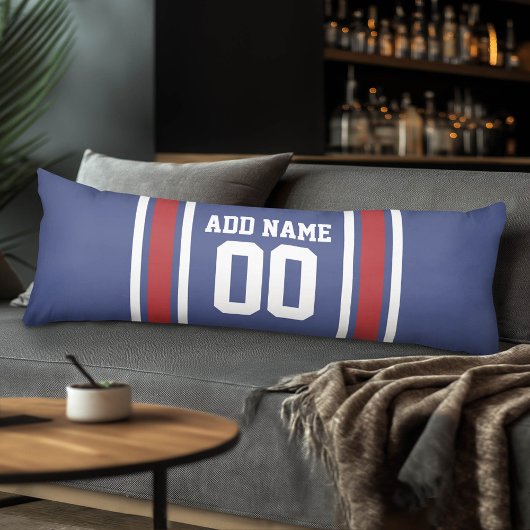 チームのジャージーと名前をカスタムすると番号 ボディピロー