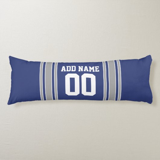 チームのジャージーと名前をカスタムすると番号 ボディピロー (正面)
