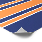 チームのジャージーと名前をカスタムすると番号 ポスター (角)