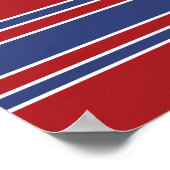 チームのジャージーと名前をカスタムすると番号 ポスター (角)