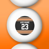 チームのジャージーと名前をカスタムすると番号 卓球ボール