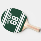 チームのジャージーと名前をカスタムすると番号 卓球ラケット (横)