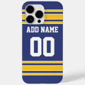 チームのジャージーと名前をカスタムすると番号 Case-Mate iPhoneケース (裏面)