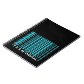 チームのデジタルバーコードおたく ノートブック (左側)