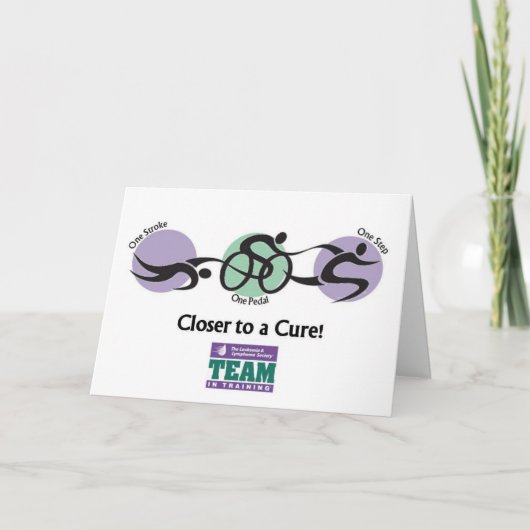 チームのトレーニングサンキューカード サンキューカード (正面)