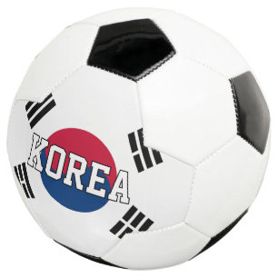 チームのファンとプレイヤー向けの韓国国旗サッカーボール サッカーボール
