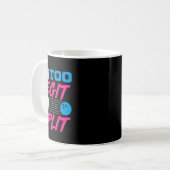 チームのボーリングを分割するには合法 コーヒーマグカップ (正面左)