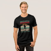 チームの一員になろう!サスクワッチ探検隊 トライブレンドTシャツ (正面全面)