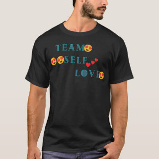 チームの愛が面白い Tシャツ