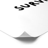 チームの目標: お菓子、絶叫、生き残り... ポスター (角)