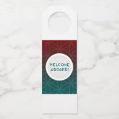 チームの神聖な幾何学へようこそ ボトルネックタグ (正面)