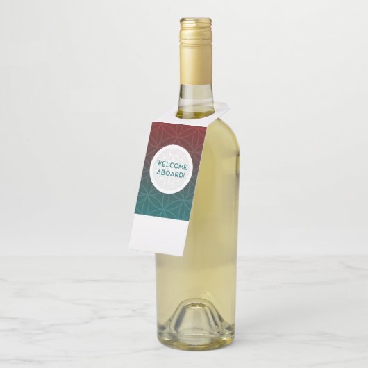 チームの神聖な幾何学へようこそ ボトルネックタグ (アングル)